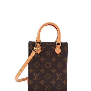 Louis Vuitton Petit Sac Plat Bag Canvas #236504L19B